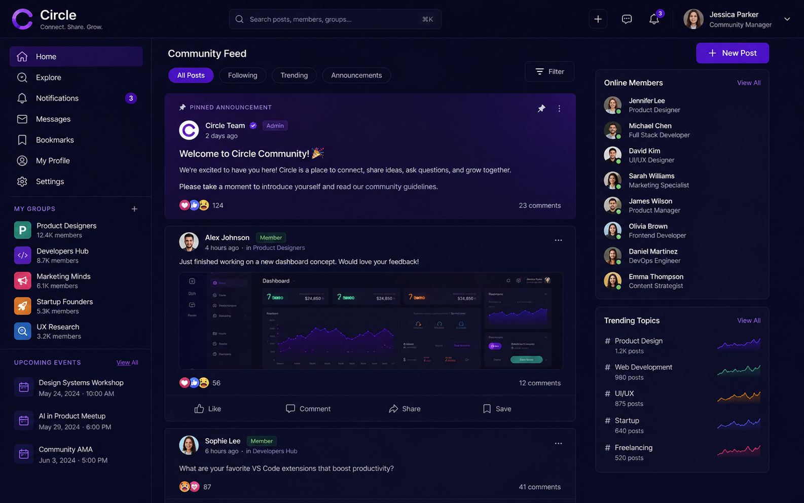 Circle — Community Platform