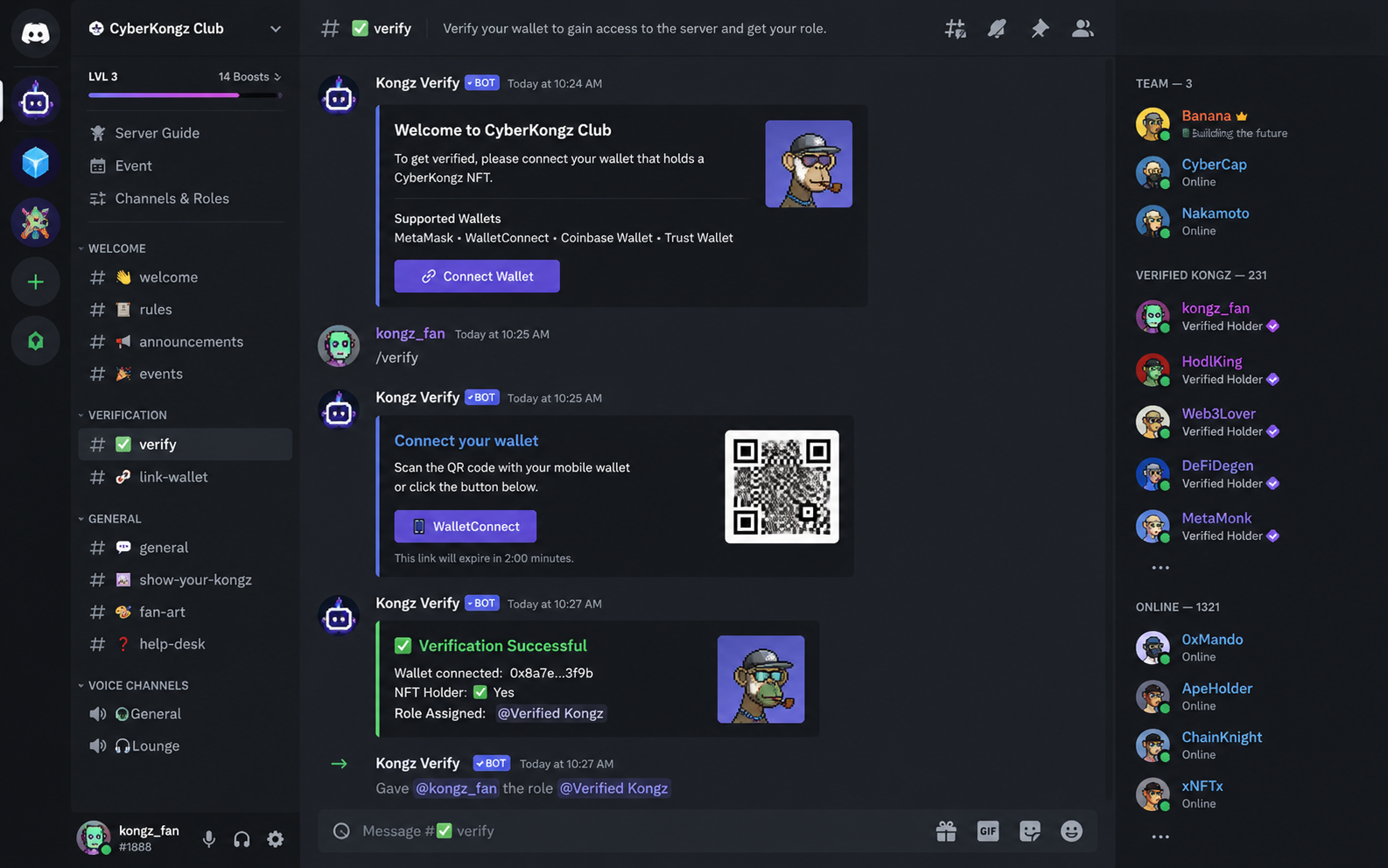 NFT verification bot