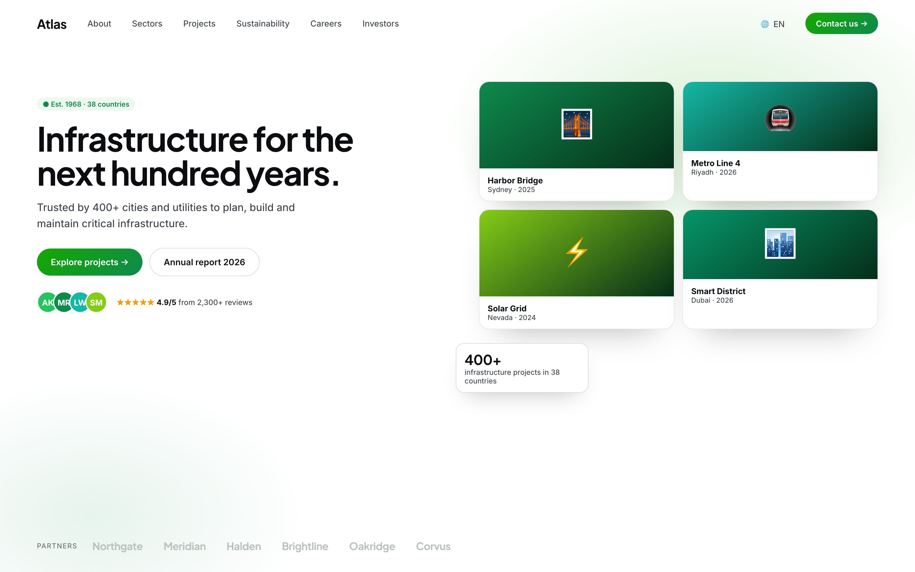 Atlas — Corporate Website