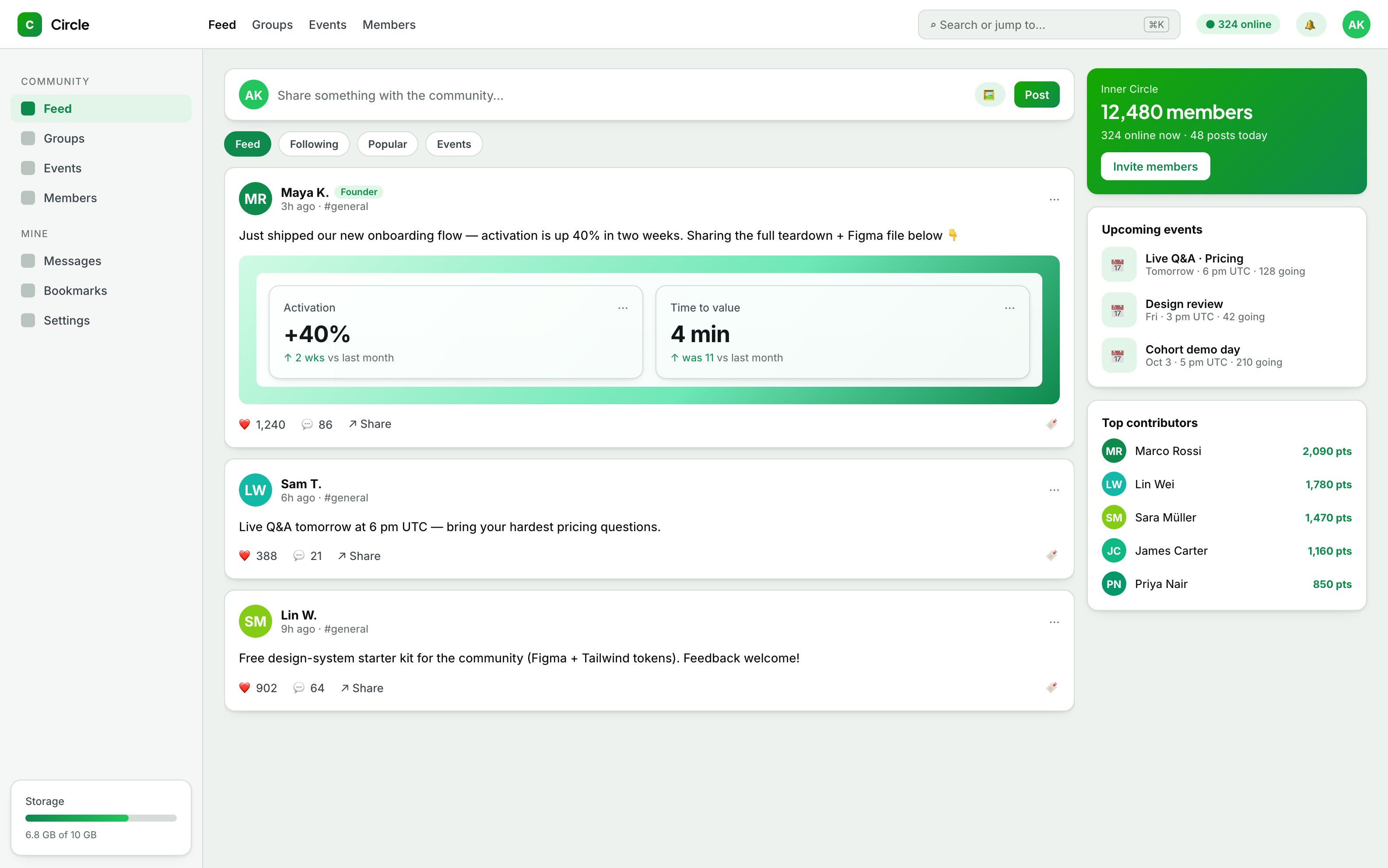 Circle — Community Platform
